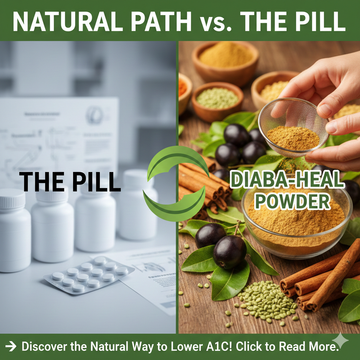 Ayurvedic Diaba-Heal: Natural Way to Lower A1C vs. Allopathy